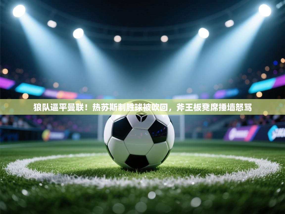 狼队逼平曼联！热苏斯制胜球被吹回，斧王板凳席捶墙怒骂